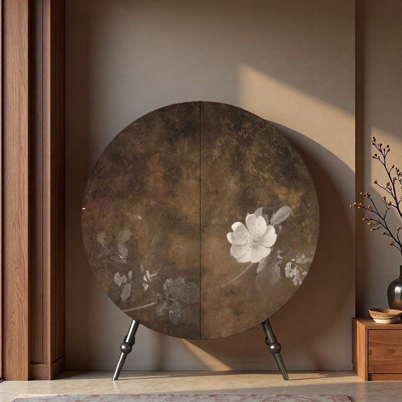 Commode d'entrée en bois massif chinois