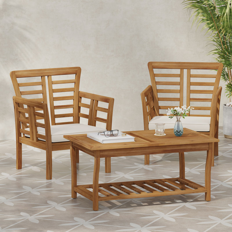 2 chaises club + table