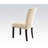 Chasteen 21'' H Linen Upholstered Side Chair