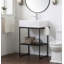 Ensemble de meuble-lavabo simple 25,5 po Tyshianna-2039818324
