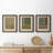 Nouveau Decorative VII - 3 Piece Picture Frame Painting Set on Canvas-1543928501-1543928502