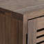 Buffet en bois massif de 55 po Miller, buffet brun