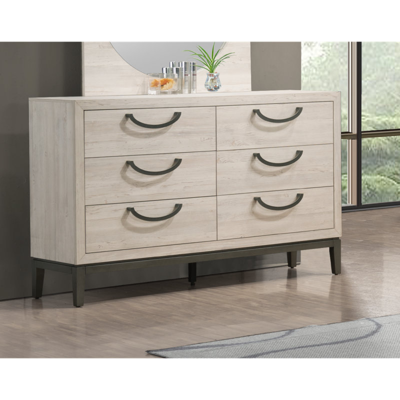 Commode de chambre à coucher contemporaine 1Pc