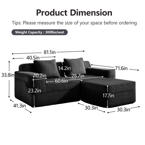Dimensions du produit