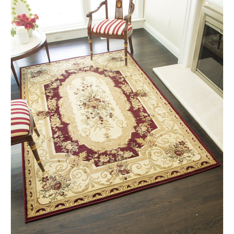 Tapis oriental rouge / ivoire Berghoff