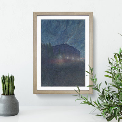 Stormy Night by Eugene Jansson - Framed Print