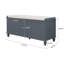 Libbey Linen Upholstered Storage Bench-1021255898