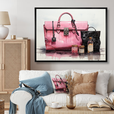 " Pink Designer Bags Glamour V "