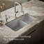 Cairn 34" L x 18" W Double Basin Undermount with Accessories-27201306