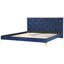 Rajmund Upholstered Velvet Bed-396149248-396149250