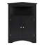 Armoire de coin de salle de bain avec portes et tablettes, cuisine, salon, armoire de rangement autoportante pour salle de bain-72602423