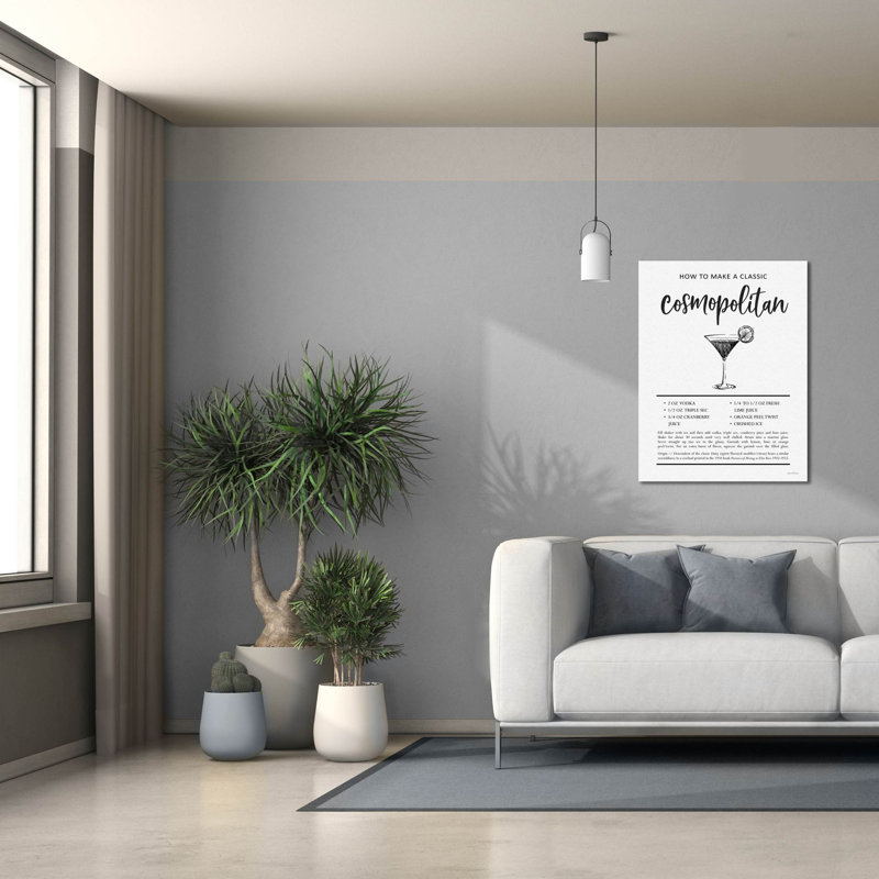 Art mural épique Graffiti «Cosmopolitan» par Lettered & Lined, 26 po x 34 po