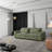 Kitson 89'' Recessed Arms Modular Sofa-662625237