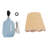 Kokenos Ceramic Table Lamp With Scallop Shade-1774942370