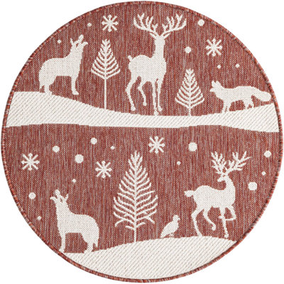 The Holiday Aisle Kareema Indoor/Outdoor Area Rug