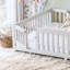 Lit grand format avec garde-corps et porte pour enfants, blanc-1455257488-1455257493