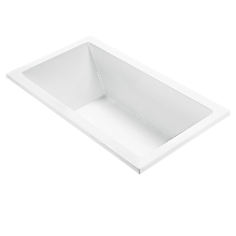 Baignoire à air 66 "MTI Solutions 5, Blanc, Encastré