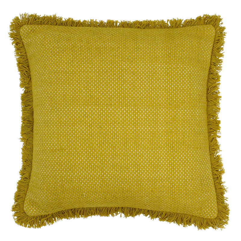 Sienna Square Cushion, Brick, 100% Hollowfibre Polyester