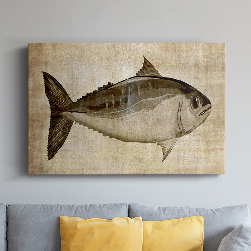 Big Catch I - Cavas enveloppés de galerie, H 40 po x l 60 po