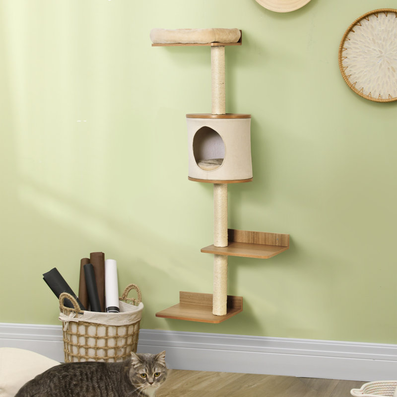 124.46cm H Cat Tree