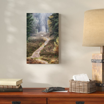 « escalader les traces », reproduction de photo sur toile tendue