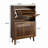 Shoe Storage Cabinet With Louvre Flip Doors-1616909258-1621638679