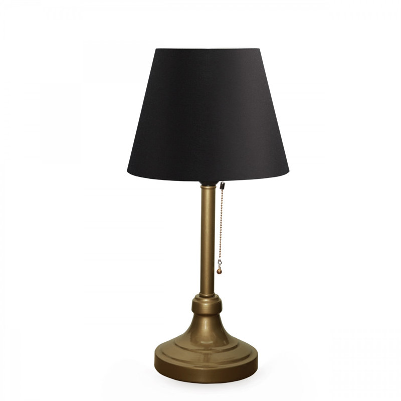 Lampe de table en métal, Noir