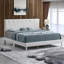 Lit Sinclair G001608-QB-UP BLÉ (matelas non inclus)-147131939