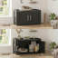 Armoire pour litière pour chat 31,98 po (noir)-1702608224