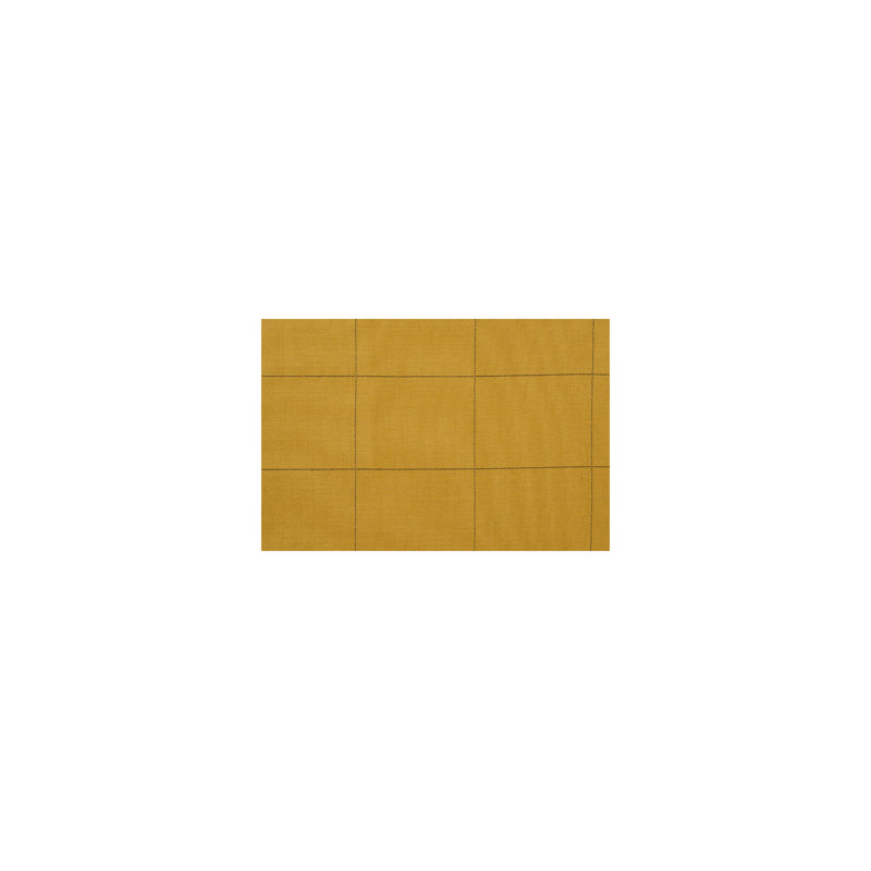 Esmund Semi Sheer Single Panel, Yellow