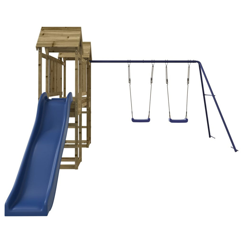 Gardin Freeport Park Swing Set with, Green