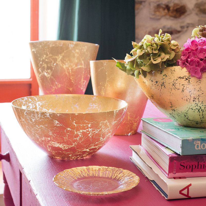 Moon Glass Serving Bowl