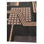 Tapis noir Otto