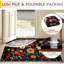Washable Floral Indoor Rug