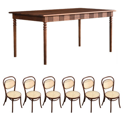 Ensemble de table de salle à manger Vintage
