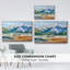 Blue Mountain Peaks II, reproduction d'art sur toile-1258905886-1258905887