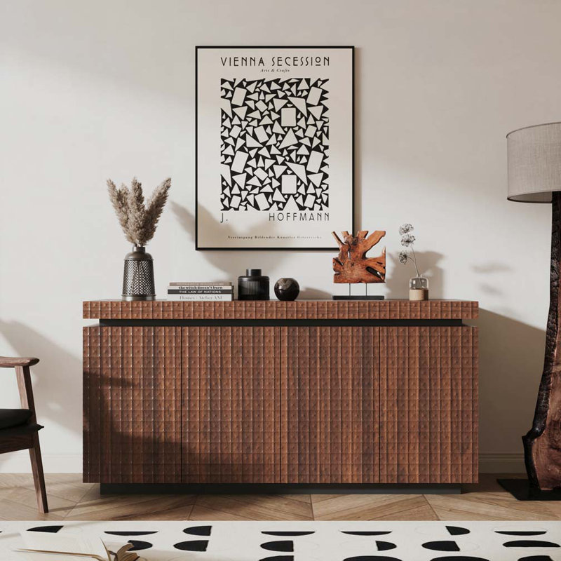 Armoire de rangement 4 portes