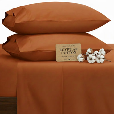 100% Egyptian-Like Cotton Sheets - 19 Inch Extra Deep PocketLong Staple Cotton