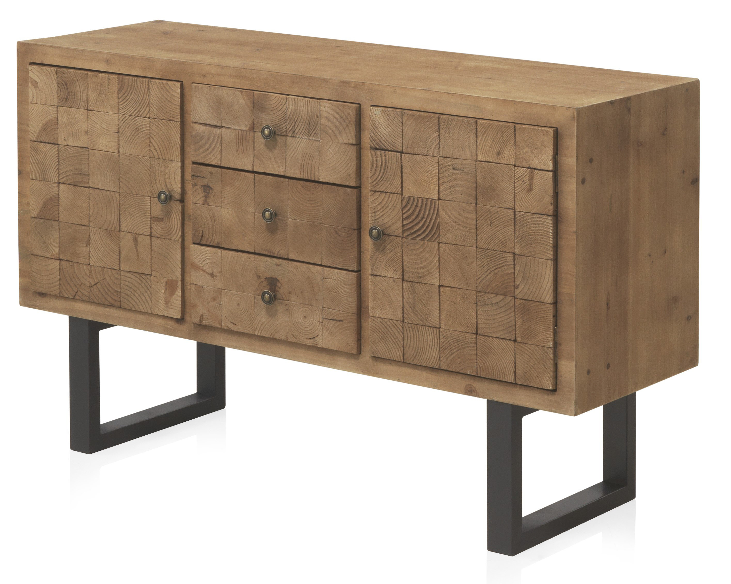 Alpen Home WOODEN SIDEBOARD WITH BLOCK FRONT | Wayfair.ie