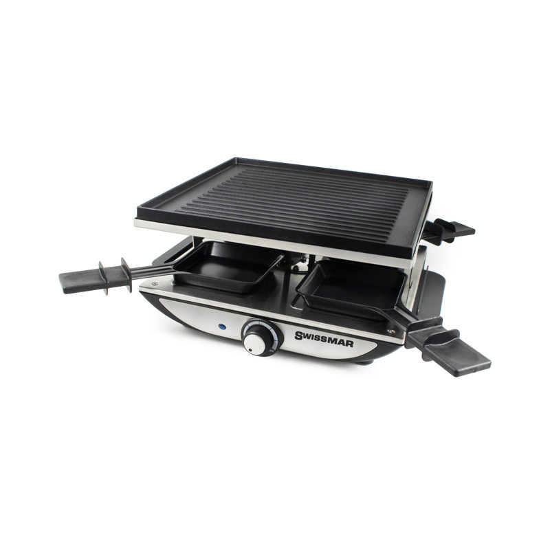 Swissmar Geneva 4 Person Raclette With Cast Aluminum Grill Plate