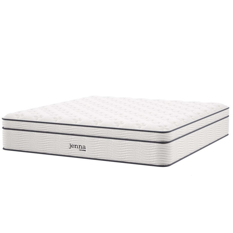 Matelas à ressorts et mousse Modway Jenna, Très grand lit, 10"