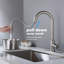 Robinet de cuisine tactile avec douchette extractible-126749254