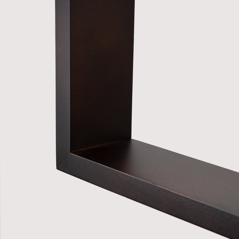 1 - Light Stainless Steel Pendant, Wenge