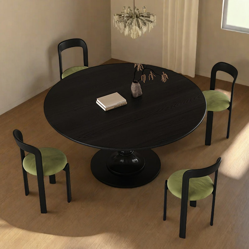 Table et chaises élégantes pour les réunions de famille, H 29,5 po x L 53,1 po x l 53,1 po