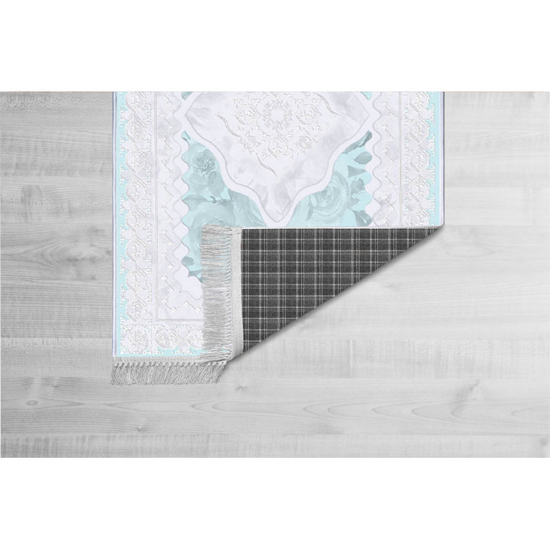 Luxurious Hall Carpet, 100% Velvet Fabric, 31.5 x 59.1 Inches | Non-Slip Cotton Sole, Pile Height: 0.4 Inches | Antibacterial & Machine Washable, 3D Digital Printing | Elegant Design for Living Room & Entryway