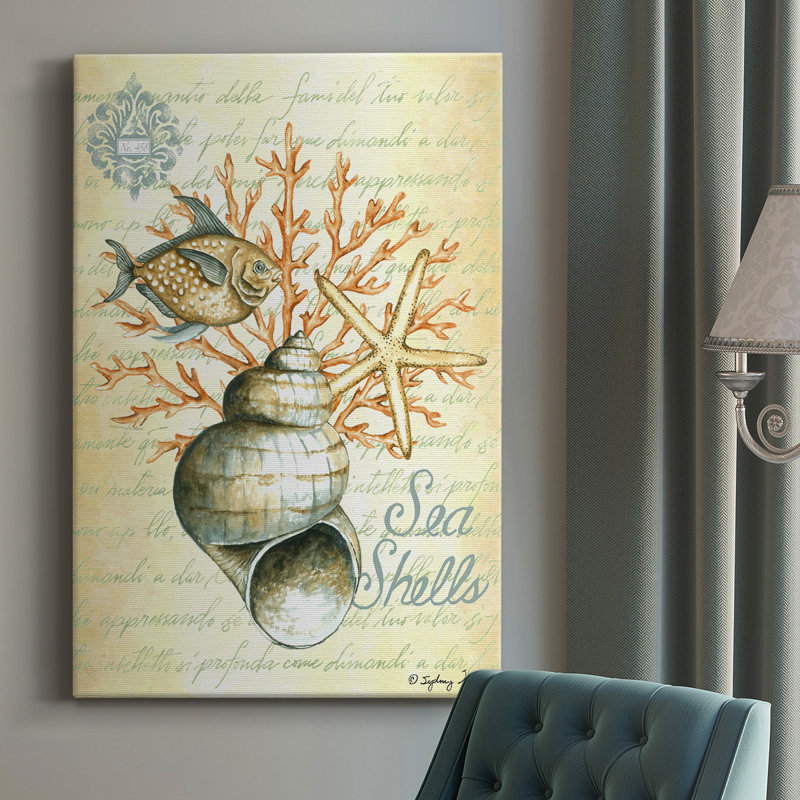 Under the Sea IV, impression sur toile tendue, H 48 po x l 32 po x P 1 po