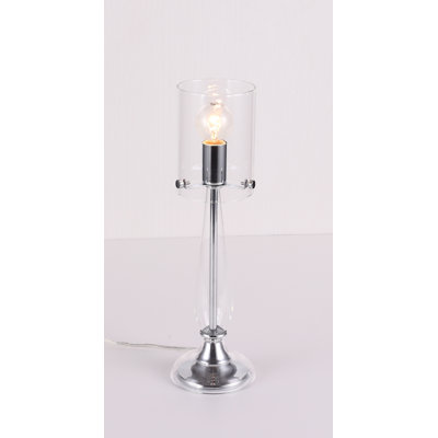 Linkwood Glass Torchiere Table Lamp