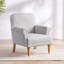 Upholstered Armchair-1928367878