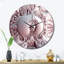 Horloge murale en métal nickel-926774338