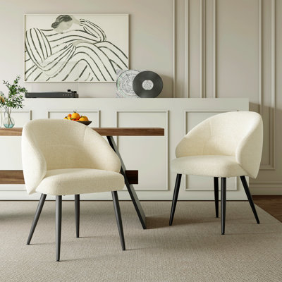 Modern Upholstered Dining Chairs by Latitude Run